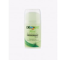 Дезодорант-кристалл с травами и соком Алоэ плоский DeoNat, 100 г