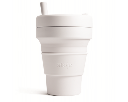 Складной силиконовый стакан Stojo, Кварц, 470мл