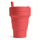 Складной силиконовый стакан Stojo, Коралл, 470мл