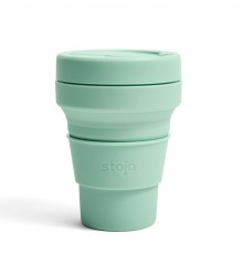 Складной силиконовый стакан Stojo, Морская пена, 355мл