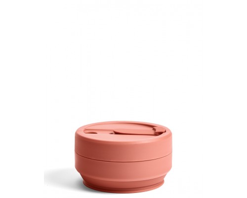 Складной силиконовый стакан Stojo, Мускатный орех, 355мл