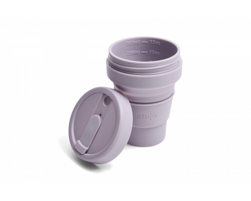 Складной силиконовый стакан Stojo, Сирень, 355мл