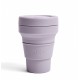 Складной силиконовый стакан Stojo, Сирень, 355мл