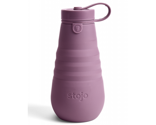 Складная силиконовая бутылка Stojo, Слива, 590 мл