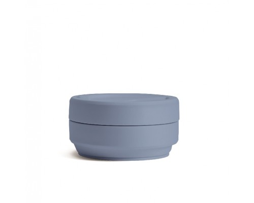 Складной силиконовый стакан Stojo, Сталь, 355мл