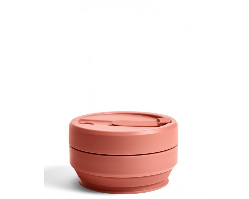 Складной силиконовый стакан Stojo, Мускатный орех, 470мл