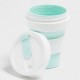 Складной силиконовый стакан Stojo, Мята, 470мл