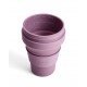 Складной силиконовый стакан Stojo, Слива, 355мл