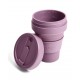 Складной силиконовый стакан Stojo, Слива, 355мл