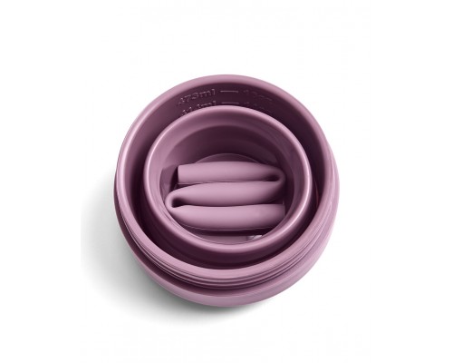 Складной силиконовый стакан Stojo, Слива, 470мл