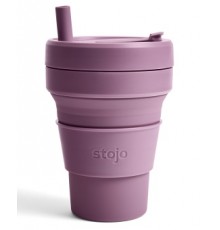 Складной силиконовый стакан Stojo, Слива, 470мл