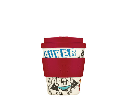 Кофейная эко-чашка: Топливо супергероя, 250мл, Ecoffee cup