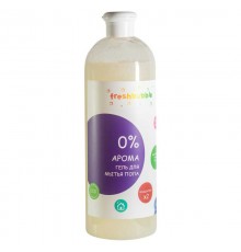 Гель для мытья пола "0% арома" Freshbubble, 1л