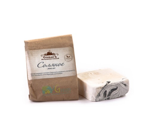 Мыло Соляное, 100 г, Спивак