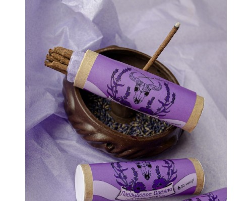 "Лавандовое Одеяло", Палочки, Благовония ручной работы от Yanok Kaldunok