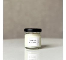 Аромасвеча с хлопковым фитилем 50мл (разные ароматы)