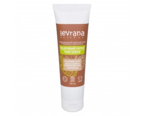 Кедровый скраб для лица Levrana, 100 мл