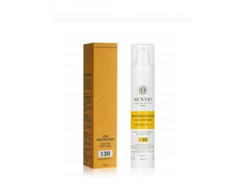 Солнцезащитное молочко для лица и тела SPF 30 "СЕНТИО", 50 мл