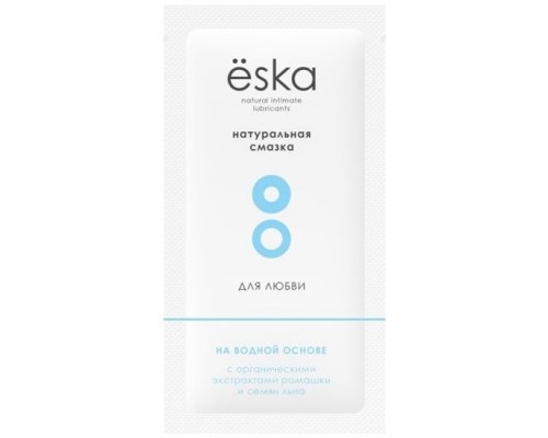 Eska - натуральная интимная смазка САШЕ в ассортименте, 7 мл